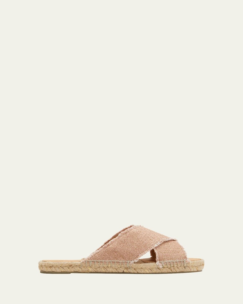 Palmera Canvas Crisscross Espadrille Sandals